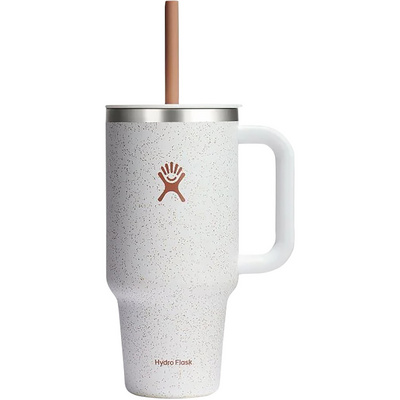 Hydro Flask 32oz All Around Travel Tumbler LE Geïsoleerde mok (Maat 946ml, Wit)