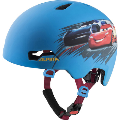 Alpina Kinderen Hackney Disney Fietshelm (Maat 51-56CM, Blauw)