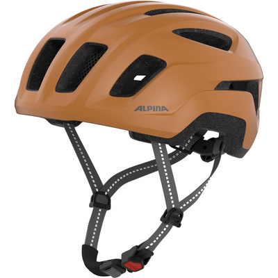Alpina Paranus Urban Fietshelm (Maat 55-59CM, Oranje)