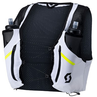 Scott Gilet de trail running RC PRO TR' 4 (taille 4L | M, Blanc)