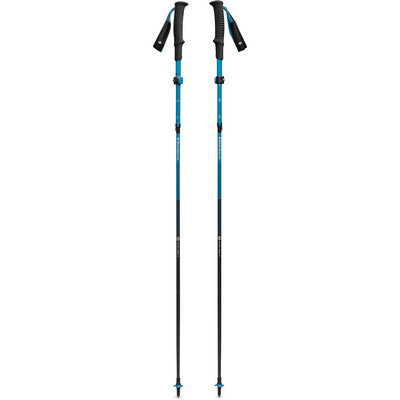 Black Diamond Distance Carbon FLZ Wandelstokken (Maat 125CM, Blauw)
