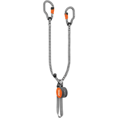 Petzl Scorpio® Vertigo Klettersteigset (Maat One Size, Grijs)
