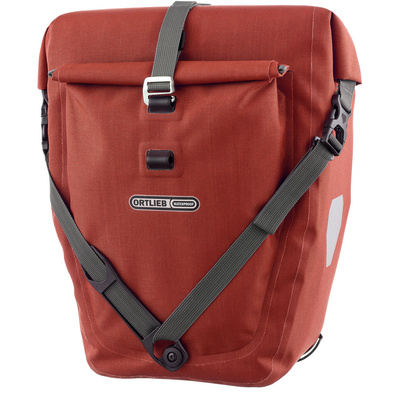 Ortlieb Back-Roller Plus QL2.2 Fietstas (Maat 20L, Rood)