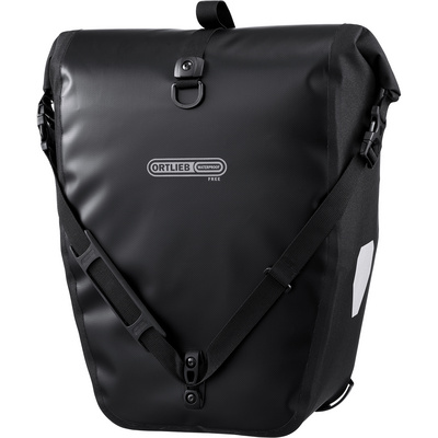 Ortlieb Back-Roller Free Single QL3.1 Fietstas (Maat 20L, Zwart)