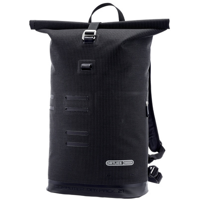 Ortlieb Sac à dos Commuter-Daypack High-Vis (taille 21L, Noir)