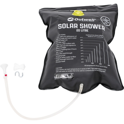 Outwell Solar Shower Douche (Maat One Size, Zwart)