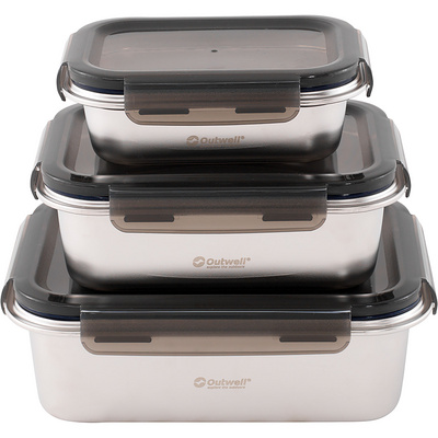 Outwell Camper Food Box Set (Maat ONE SIZE, Zilver)