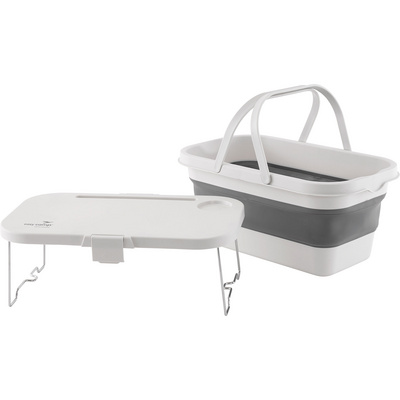 Easy Camp Picnic Korb & Tafel (Maat One Size, Wit)
