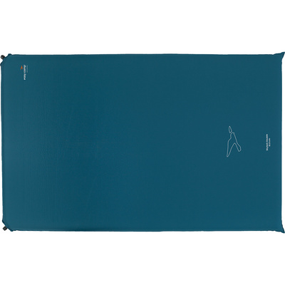 Easy Camp Skylark Double 10cm Slaapmat (Maat 193X120CM, Blauw)