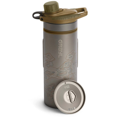 Grayl GeoPress Purifier Titanium Fles (Maat ONE SIZE, Bruin)