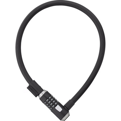 Kryptonite Antivol vélo KryptoFex 1565 ComboCable (taille 65cm, Noir)