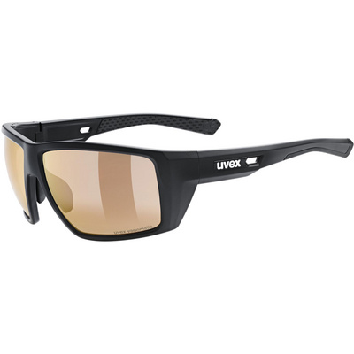 Uvex Lunettes de sport MTN Venture CV V (taille One Size, Noir)