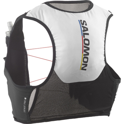 Salomon Sense Pro 6 Race Flag Trailrunningvest (Maat 6L | L, Zwart)