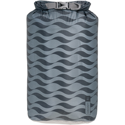 Cocoon Ultralight Dry Drybag (Maat 5L, Grijs)