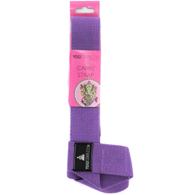 Yogistar Yogamat draagband (Maat One Size, Paars)
