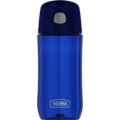 Thermos Funtainer Tritan Thermosfles (Maat 0.47L, Blauw)