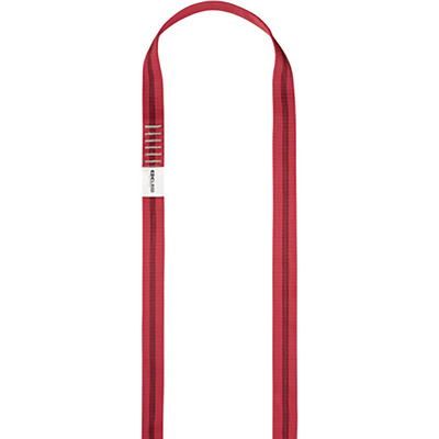 Edelrid X-Tube 25mm Loop NFC Hijsband (Maat 60CM, Rood)