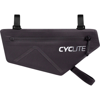 Cyclite Sac sur cadre Frame Bag Small/ 01 (taille 1.4L, Noir)