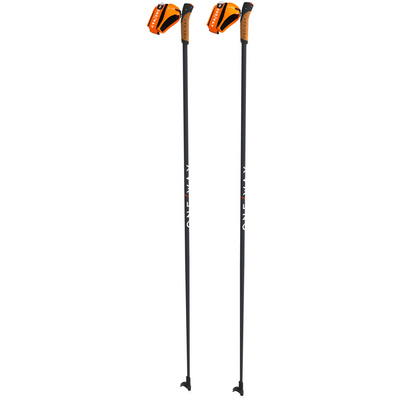 One Way Sport Storm 4 Mag Langlaufstokken (Maat 170 cm, Grijs)