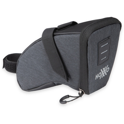 Hoxxo Essential 1L Zadeltas (Maat 1L, Zwart)