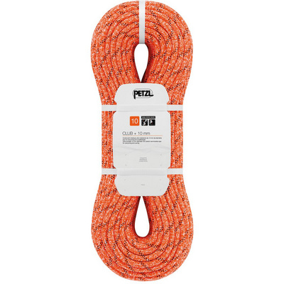 Petzl Club + 10 Mm Klimtouw (Maat 60M, Oranje)