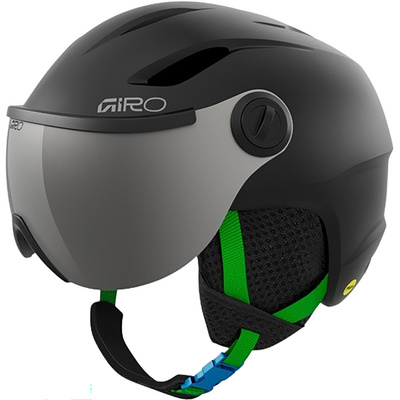 Giro Kinderen Buzz Mips Skihelm (Maat XS | 48,5-52cm, Zwart)
