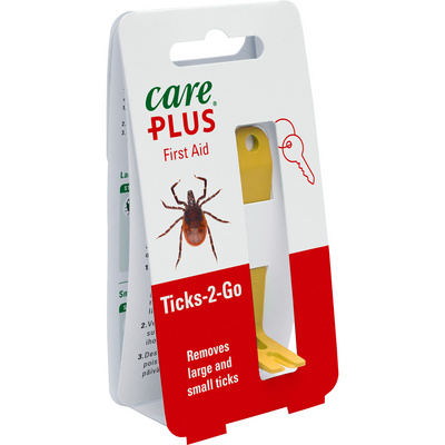 Care Plus Ticks-2-Go Tekentang (Maat One Size, Geel)