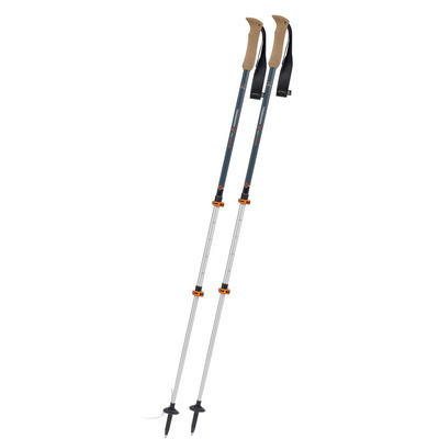 Komperdell Ridgehiker Zero Wandelstokken (Maat 105-140cm, Grijs)