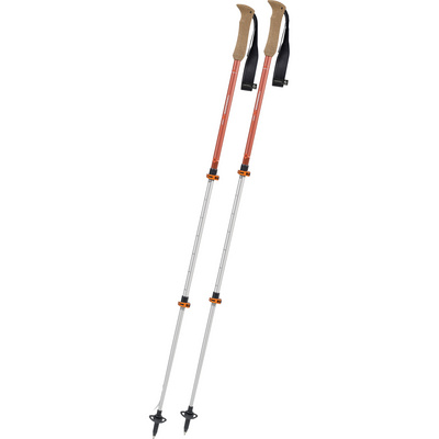 Komperdell Ridgehiker Zero Compact Wandelstokken (Maat 90-120cm, Oranje)