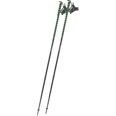 Komperdell FXP Composite Trailrunning stokken (Maat 120CM, Groen)