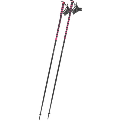 Komperdell FXP Composite Trailrunning stokken (Maat 130CM, Roze)