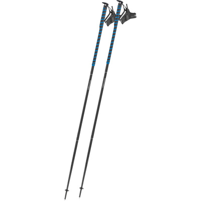 Komperdell FXP Composite Trailrunning stokken (Maat 125CM, Blauw)