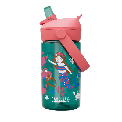 Camelbak Kinderen Thrive Flip Straw 0.4L Drinkfles (Maat 0.4L, Groen)