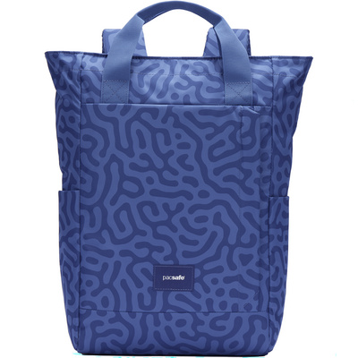 Pacsafe schoudertas blauw