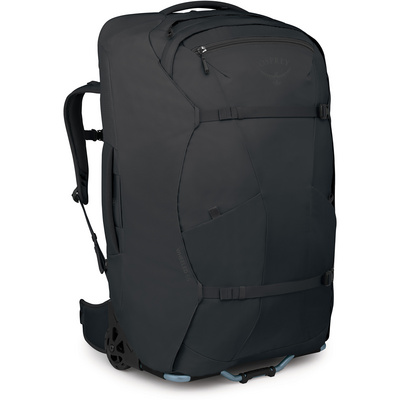Osprey Dames Farpoint Fairview Wheels 65 Reistas (Maat 65L, Zwart)