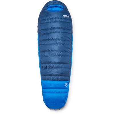 Rab Ascent -12C / 10F Slaapzak (Maat MAX. 185CM , Blauw)