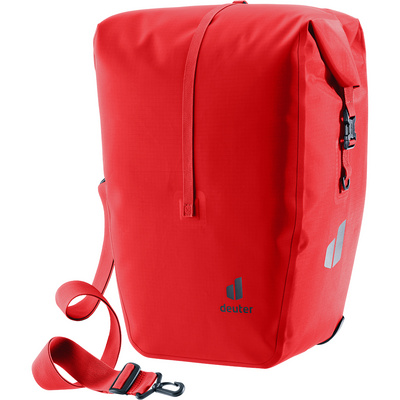 Deuter Sacoche de vélo Visby 25+5 (taille 25+5L, Rouge)