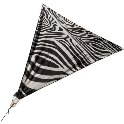 Bent Voile d'ombrage TC-Zip-Canvas Single (taille One Size, Brun)