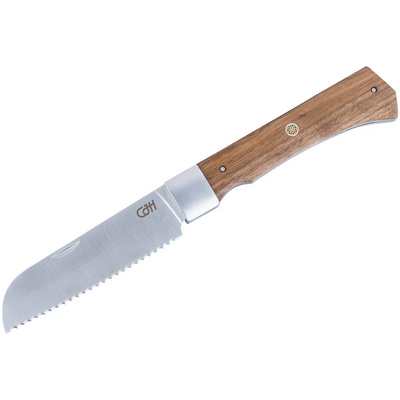 Herbertz Walnussholz Outdoor Santoku Mes