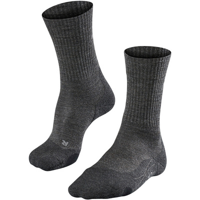 Falke Heren TK 2 Wool sokken (Maat 39 , Grijs)