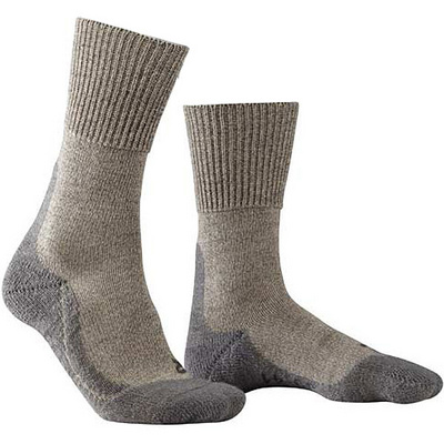 Falke Dames TK 2 Wool sokken (Maat 37 , Beige)