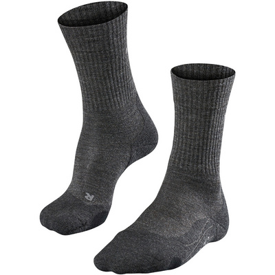 Falke Dames TK 2 Wool sokken (Maat 37 , Grijs)