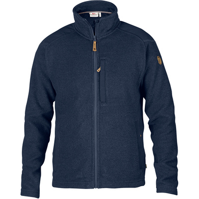 Fjällräven Heren Buck Fleece Jas (Maat M, Blauw)