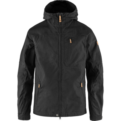 Fjällräven Heren Sten jas (Maat XXL, Zwart)