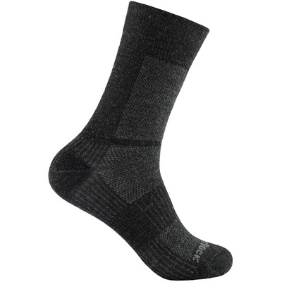 Wrightsock Coolmesh II Merino Crew sok (Maat 45.5 , Zwart)