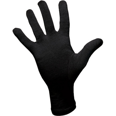 Icebreaker Dames Oasis Liner handschoenen (Maat XL, Zwart)