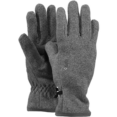 Barts Kinderen Fleece Handschoenen (Maat XL, Grijs)