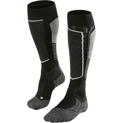 Falke Heren SK 2 Sokken (Maat 46 , Zwart)