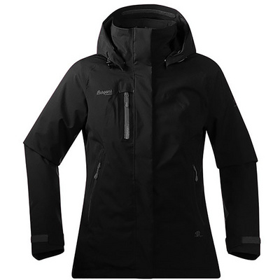 Bergans Dames Flya Ins Jas (Maat L, Zwart)