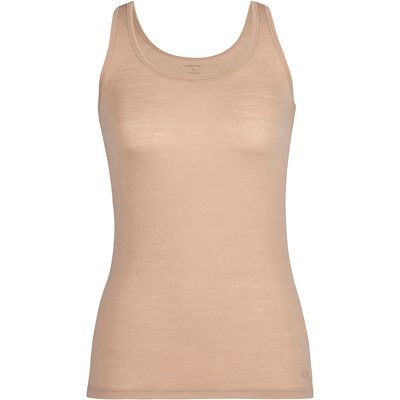Icebreaker Dames Siren tanktop (Maat XS, Beige)